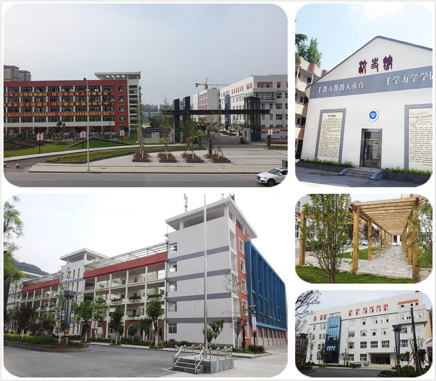 四川省巴中市高級中學校園風采